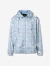 Amiri Technical Monogram Jacket In Blue