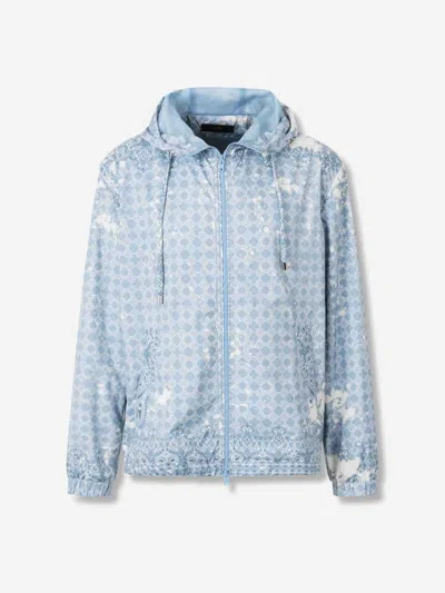 Amiri Technical Monogram Jacket In Blue