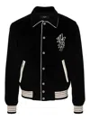 Amiri Teddy Corduroy Bomber Jacket In Black | ModeSens