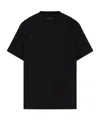 Amiri 'shotgun' Crew Neck T-shirt In Black