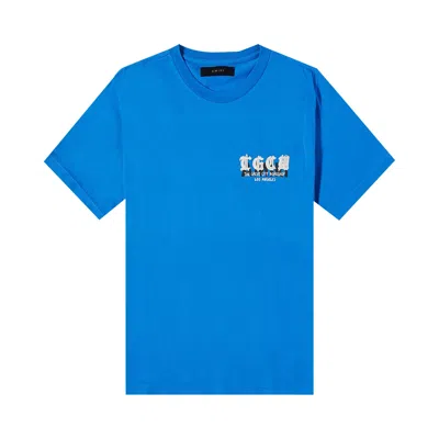 Pre-owned Amiri T.g.c.w. Tee 'blue' | Men's Size M