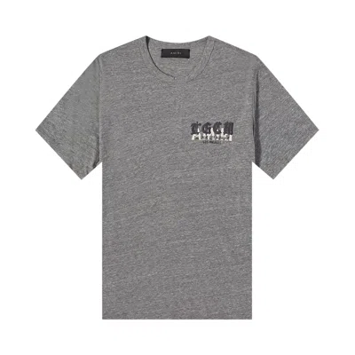 Pre-owned Amiri T.g.c.w. Tee 'heather Grey' | Men's Size Xxl In Gray