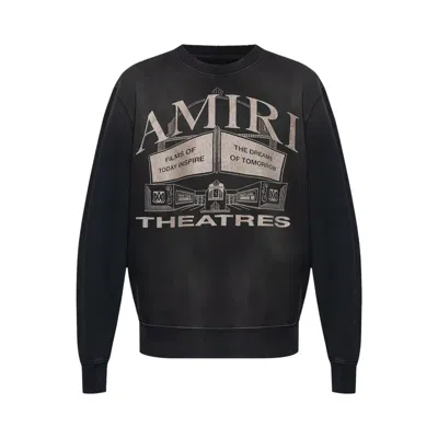 Pre-owned Amiri Theaters Vintage Crew T-shirt 'black' | Men's Size L