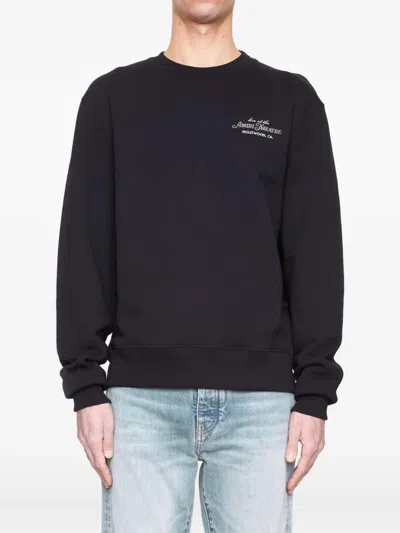 Amiri Theatre-motif Sweatshirt In Black