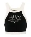 Amiri Thick Shoulder Strap Vest In Black