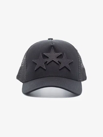 AMIRI THREE STAR PATCH TRUCKER HAT