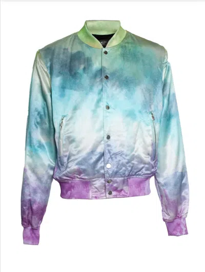 Amiri Tie Dye Bomber Jacket- Multi-color