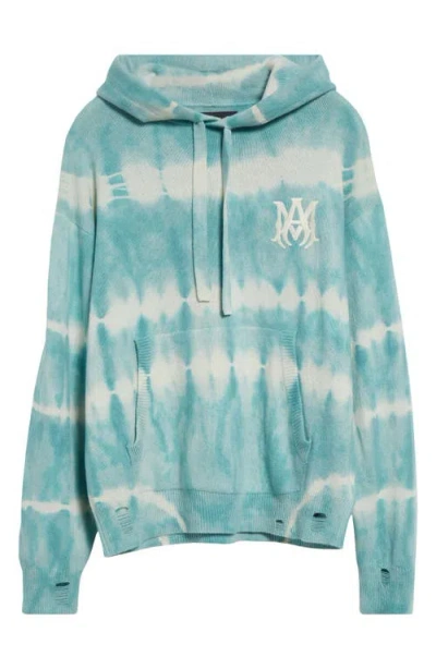 Amiri Tie-dye Distressed Hoodie In Multi