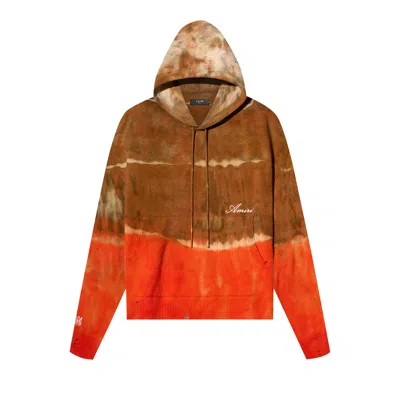 Pre-owned Amiri Tie Dye Hoodie 'orange' | Men's Size Xs
