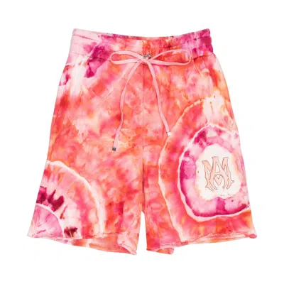 Pre-owned Amiri Tie Dye Ma Sweatshorts 'multicolor' | Multi-color | Men's Size S