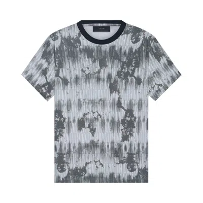 Pre-owned Amiri Tie Dye Tee 'grey' In Gray