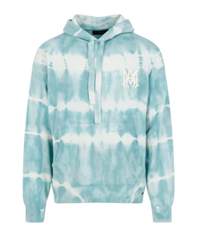 AMIRI TIE-DYED HOODED SWEATER