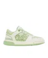 Amiri Classic Low Sneakers In White Leather In White