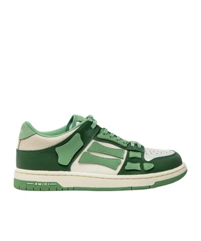 Amiri Tie Low Upper Board Shoes In Green