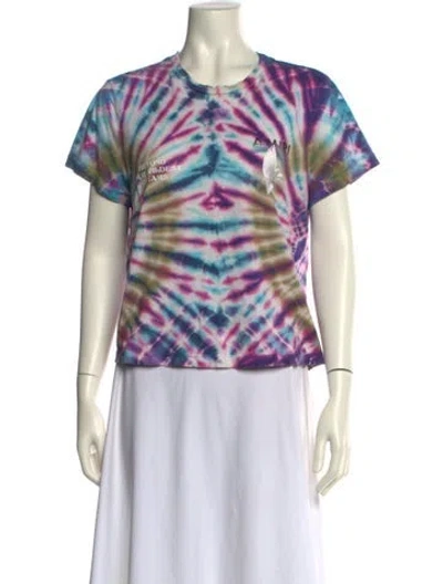 Pre-owned Amiri Tie-dye Tie-dye Print T-shirt In Multi