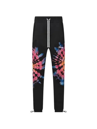 Amiri Tie-dye Track Pants In Blue