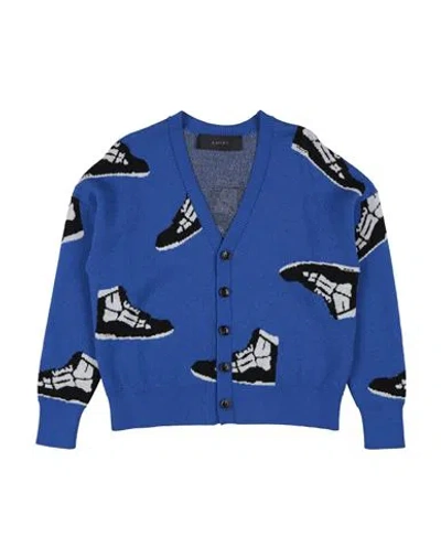 Amiri Babies'  Toddler Boy Cardigan Blue Size 6 Wool