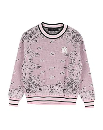 Amiri Babies'  Toddler Boy Sweater Pink Size 6 Cotton