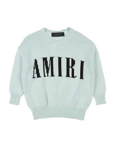 Amiri Babies'  Toddler Boy Sweater Sky Blue Size 6 Cotton, Cashmere