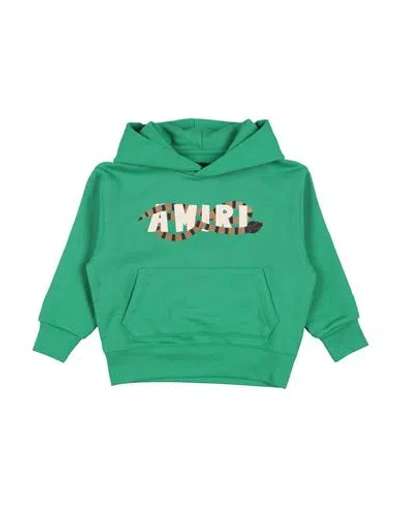 Amiri Babies'  Toddler Boy Sweatshirt Green Size 6 Cotton