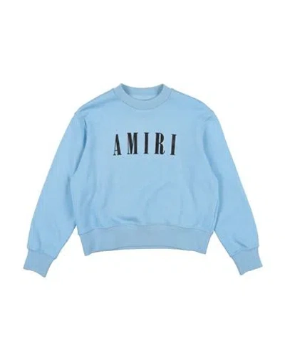 Amiri Babies'  Toddler Boy Sweatshirt Light Blue Size 6 Cotton