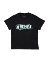 Amiri Toddler Boy T-shirt Black Size 6 Cotton In Black
