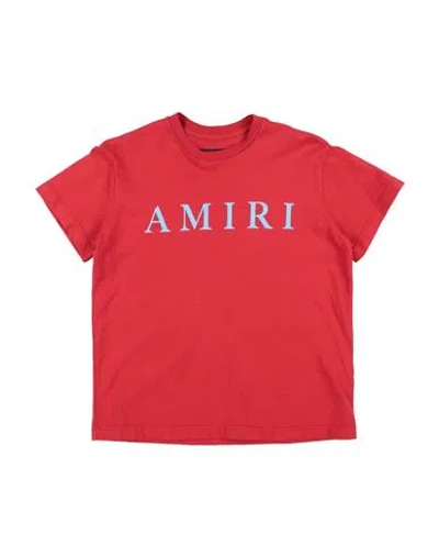 Amiri Babies'  Toddler Boy T-shirt Red Size 6 Cotton