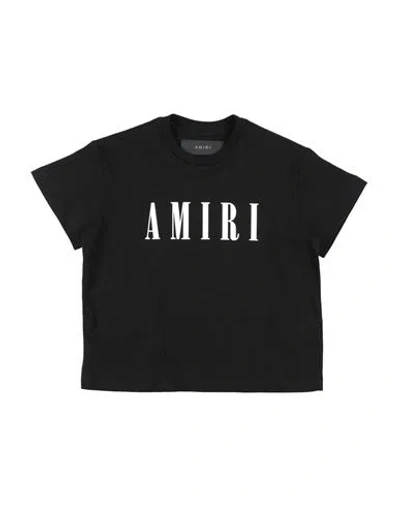 Amiri Babies'  Toddler Boy T-shirt Black Size 6 Cotton
