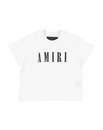 Amiri Babies'  Toddler Boy T-shirt White Size 6 Cotton