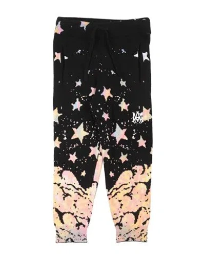 Amiri Babies'  Toddler Girl Pants Black Size 6 Cashmere, Cotton