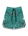Amiri Babies'  Toddler Girl Shorts & Bermuda Shorts Turquoise Size 6 Cotton In Blue