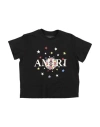 Amiri Babies'  Toddler Girl T-shirt Black Size 6 Cotton