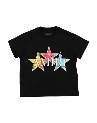 Amiri Babies'  Toddler Girl T-shirt Black Size 6 Cotton