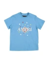 Amiri Babies'  Toddler Girl T-shirt Light Blue Size 6 Cotton