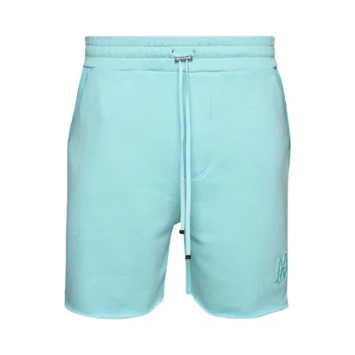 Pre-owned Amiri Tonal Short 'aqua' | Blue | Men's Size Xxl