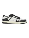 Amiri Skel Top Low-top Sneakers In Black/white