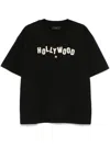 Amiri Mens Shotgun Brand-embroidery Relaxed-fit Cotton-jersey T-shirt Black In Black