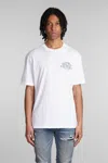 Amiri Man T-shirt White Size L Cotton In White