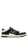 Amiri Contemporary Black Sneakers With Elevated Midsole In Black
