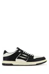 Amiri Tow Tone Leather Skel Sneakers