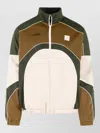 Amiri Track Polyester Cotton Jacket High Collar In Multi
