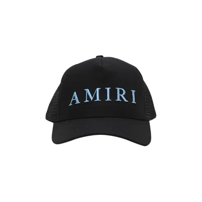 Pre-owned Amiri Trucker 'black/carolina Blue' | Men's Size Onesize