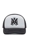 Amiri Casual Mesh Panelled Curved Peak Hat In Black