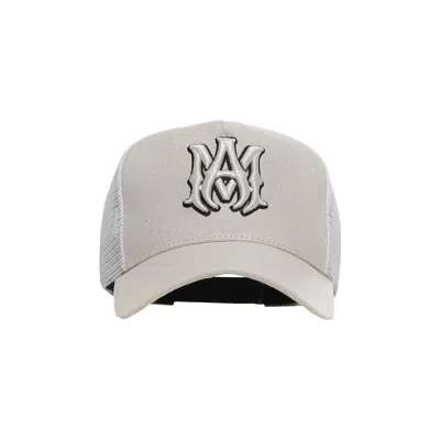 Pre-owned Amiri Trucker Hat 'natural' | Cream | Men's Size Onesize In White