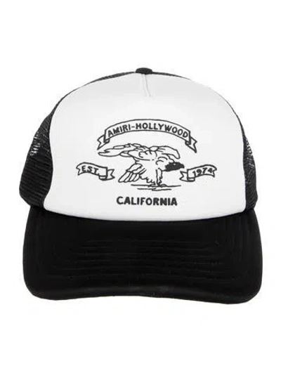 Pre-owned Amiri Trucker Hat W/tags In Black
