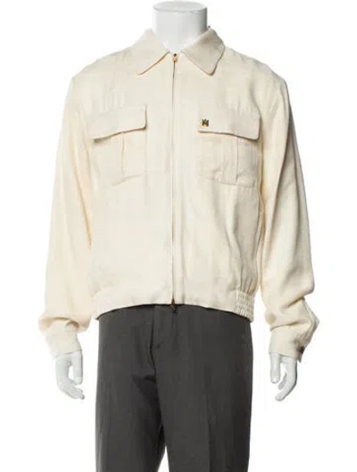 Pre-owned Amiri Trucker Jacket In Neutral