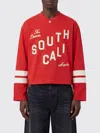 Amiri Cotton Oversize T-shirt In Red