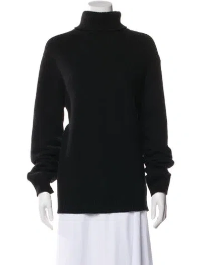 Pre-owned Amiri Turtleneck Sweater In Black