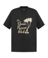Amiri Twisted Palms Cotton T-shirt In Black