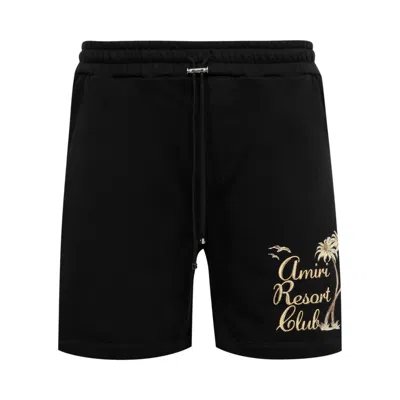 Pre-owned Amiri Twisted Palms Short 'black' | Men's Size M